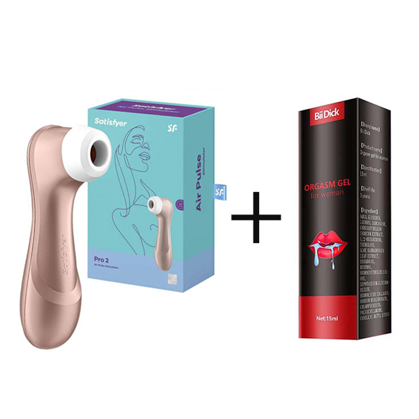 Satisfyer Pro 2 Gen 2 + Gel Inductor de Orgasmo Bii Dick-0