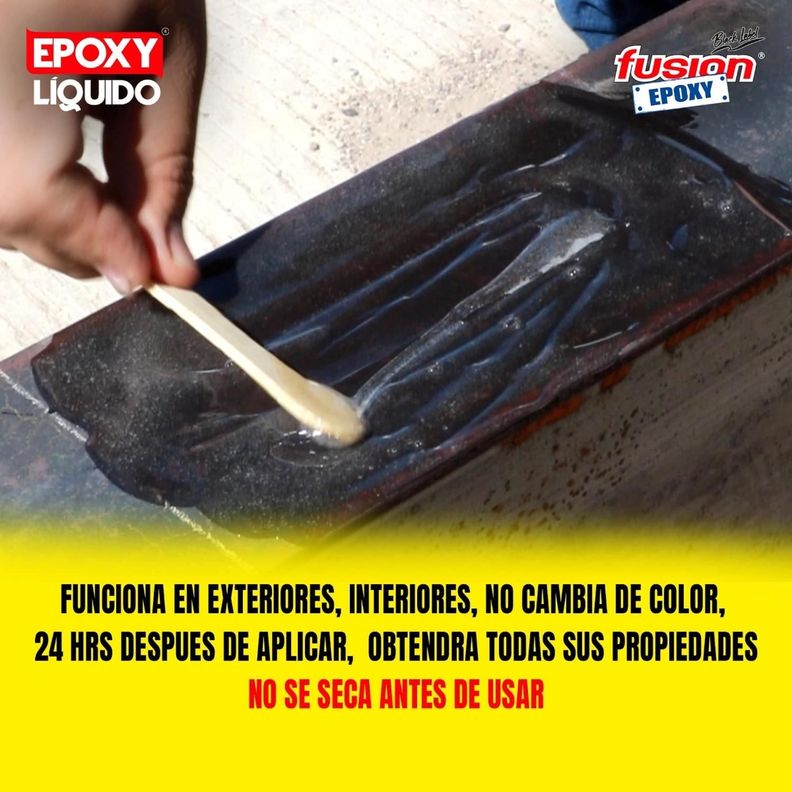 Adhesivo Epoxy Liquido Fusion Transparente 30gr-5