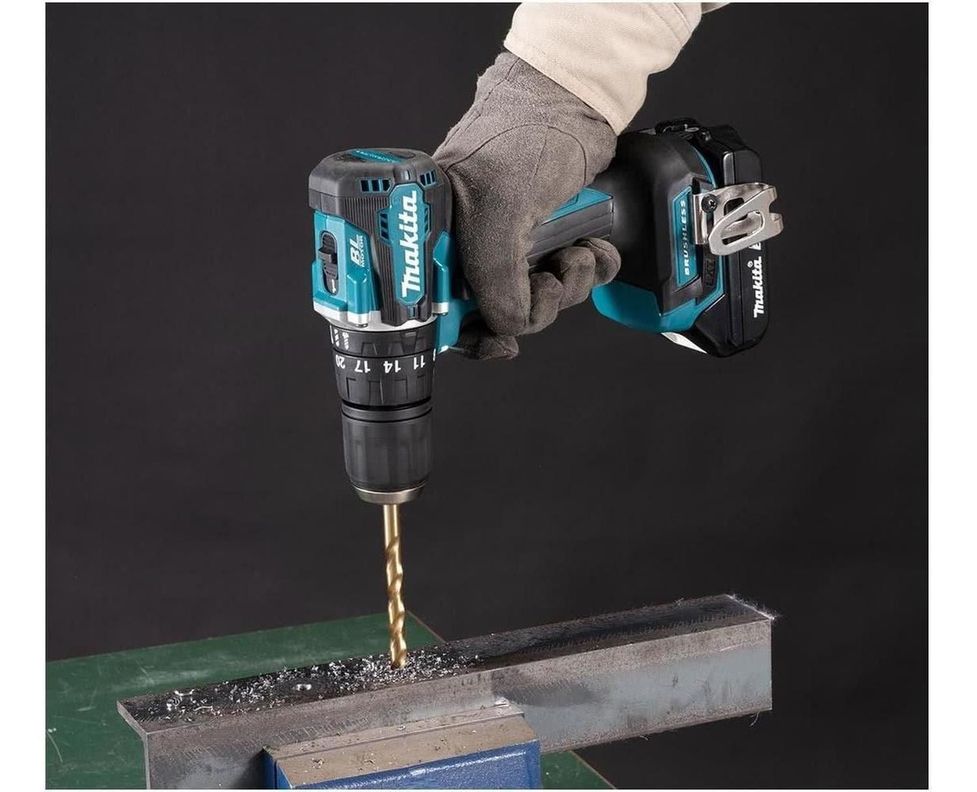 Taladro Percutor Dhp487 +atornillador Imp Dtd157 Makita DLX2414YX7-3