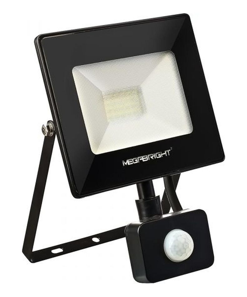 Foco Led 20w Con Sensor Luz Fria 6000k Ds43 Megabright-0