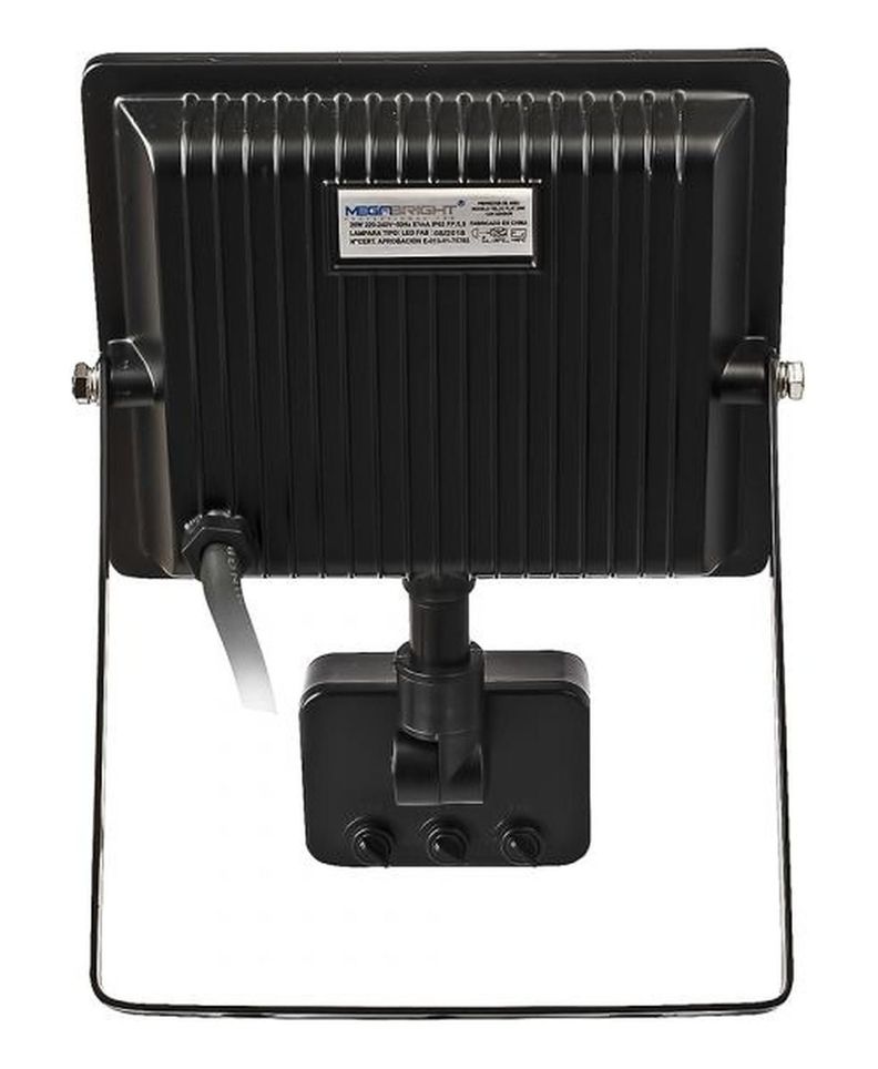 Foco Led 20w Con Sensor Luz Fria 6000k Ds43 Megabright-2