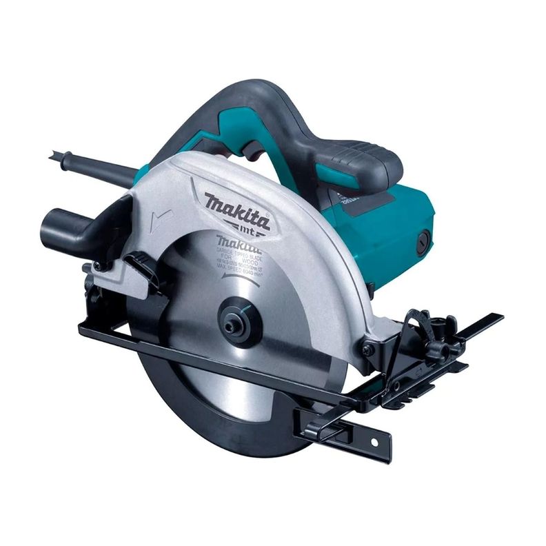 Sierra Circular Electrica 7 1/2" (185mm) 1050W M5802B Makita Turquesa 37.5