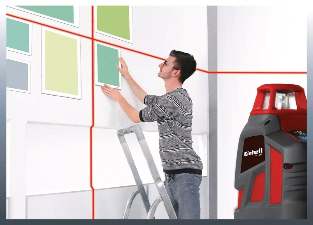 Nivel Láser Cruzado TE-LL 360 Einhell-2