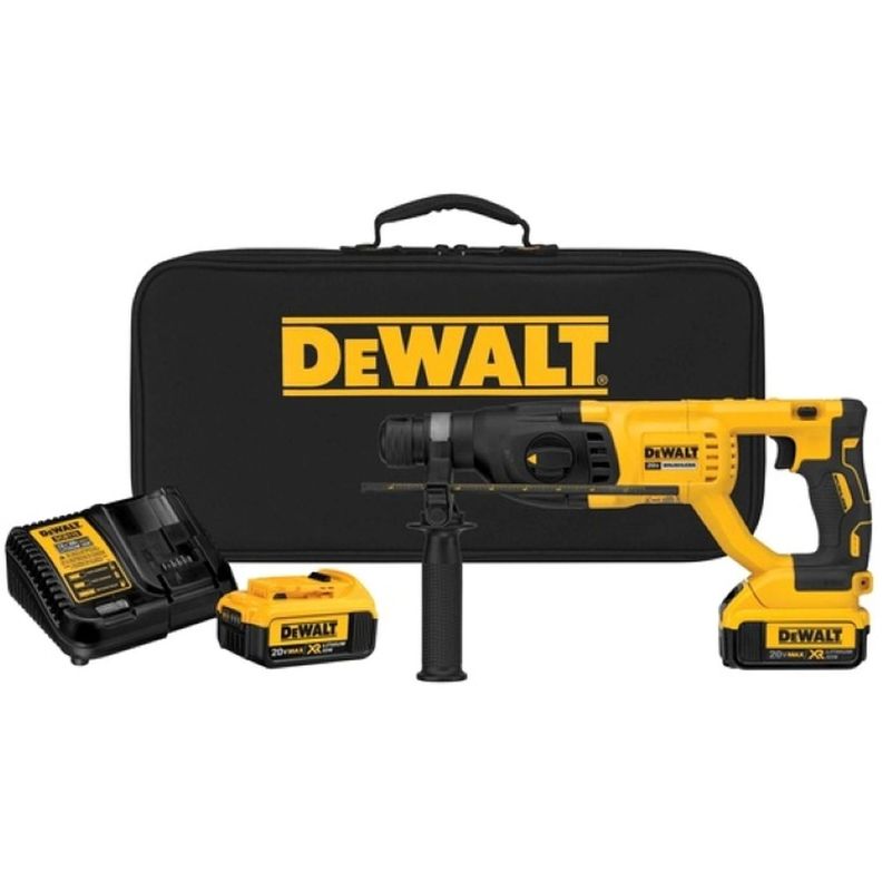 Kit Rotomartillo SDS Plus 1" 2bat+ carg DCH133M2-B2 Dewalt Amarillo 50