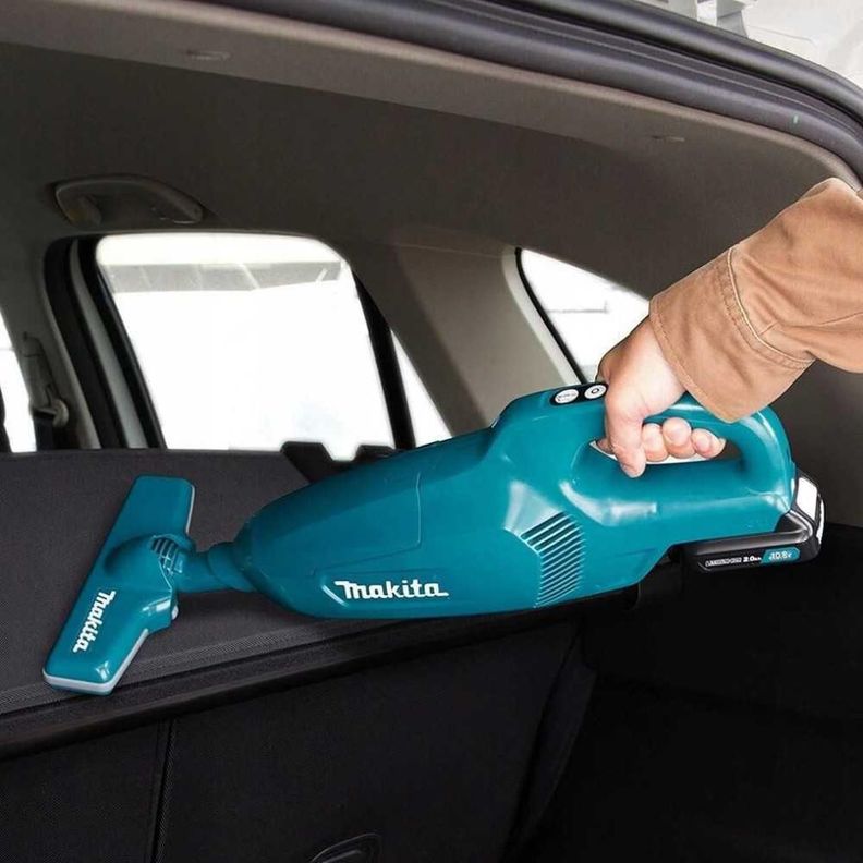 Aspiradora Vertical Inalámbrica 12v CL108FDWA Makita Bat+car-3