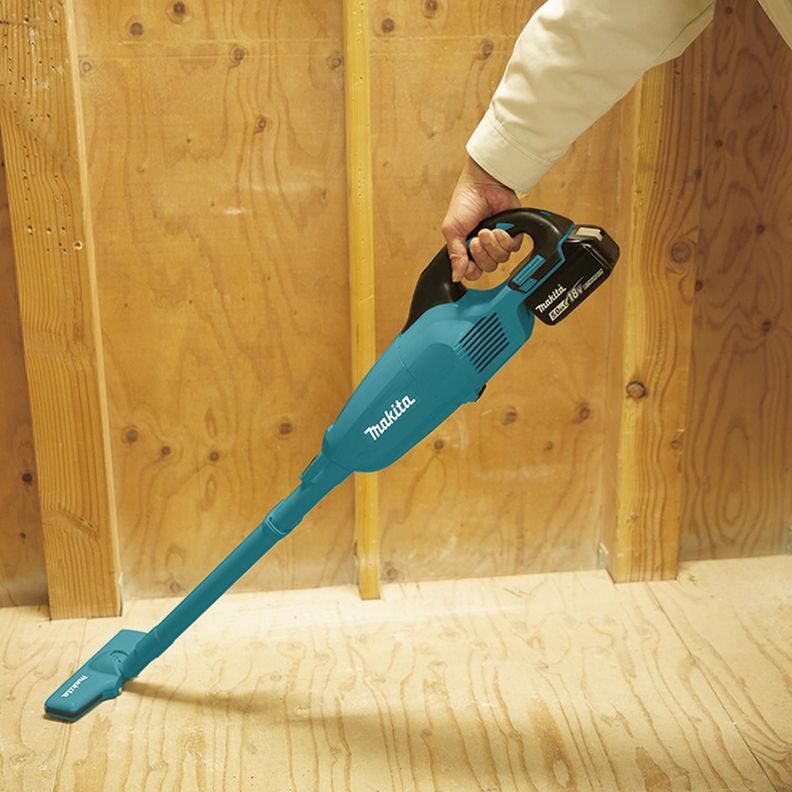 Aspiradora Vertical Inalámbrica 12v CL108FDWA Makita Bat+car-4