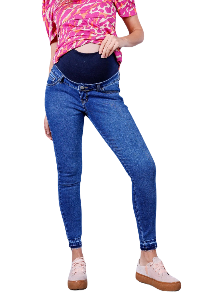 Jeans Maternal Pitillo Soft Madremia-0
