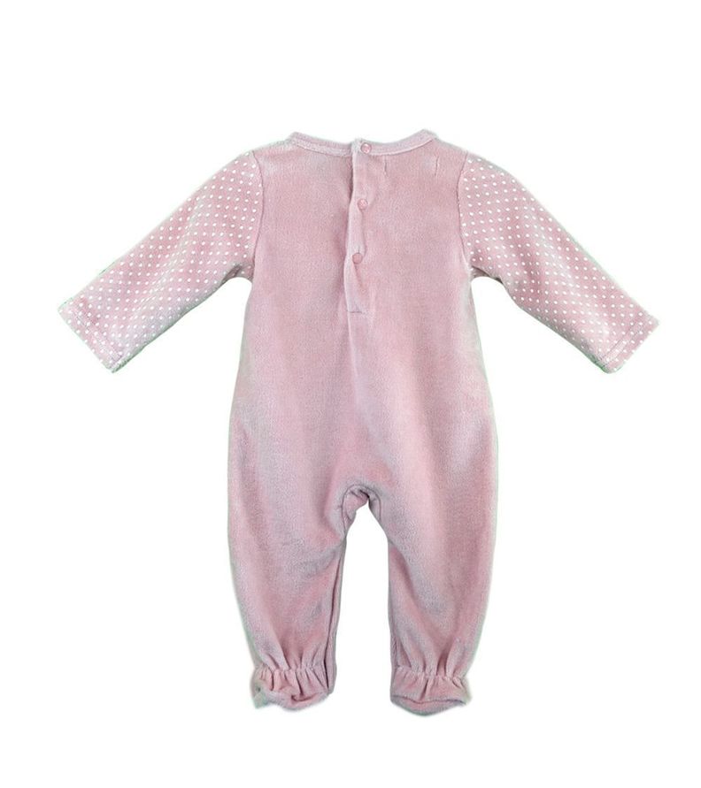 Enterito de Plush Rosado Coneja Para Bebé Pumucki-1