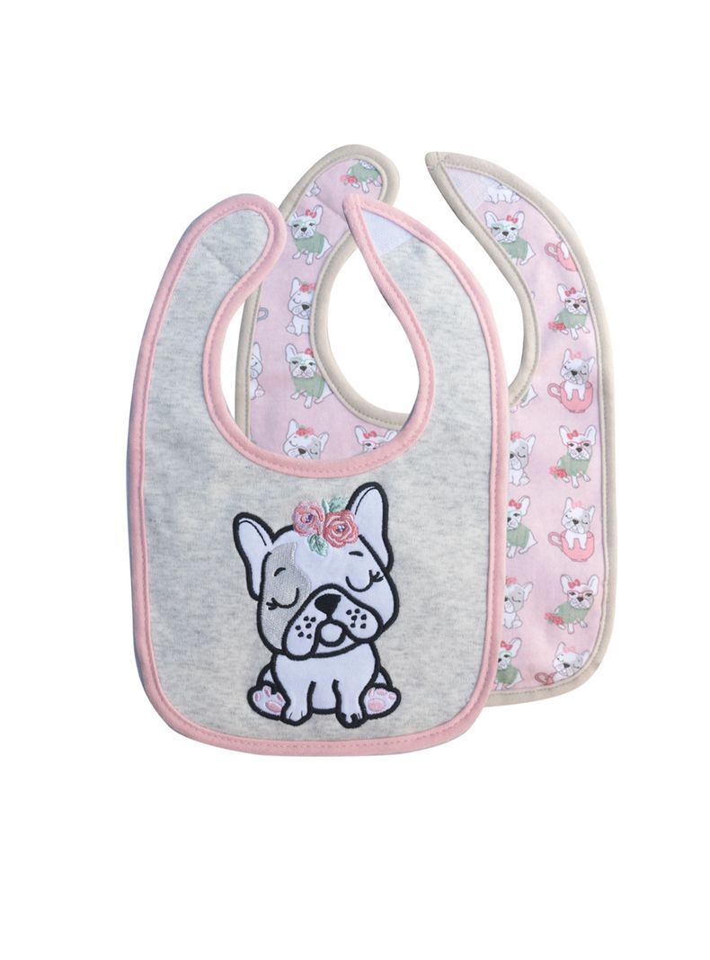 Set de 2 Baberos Impermeables Niña-0