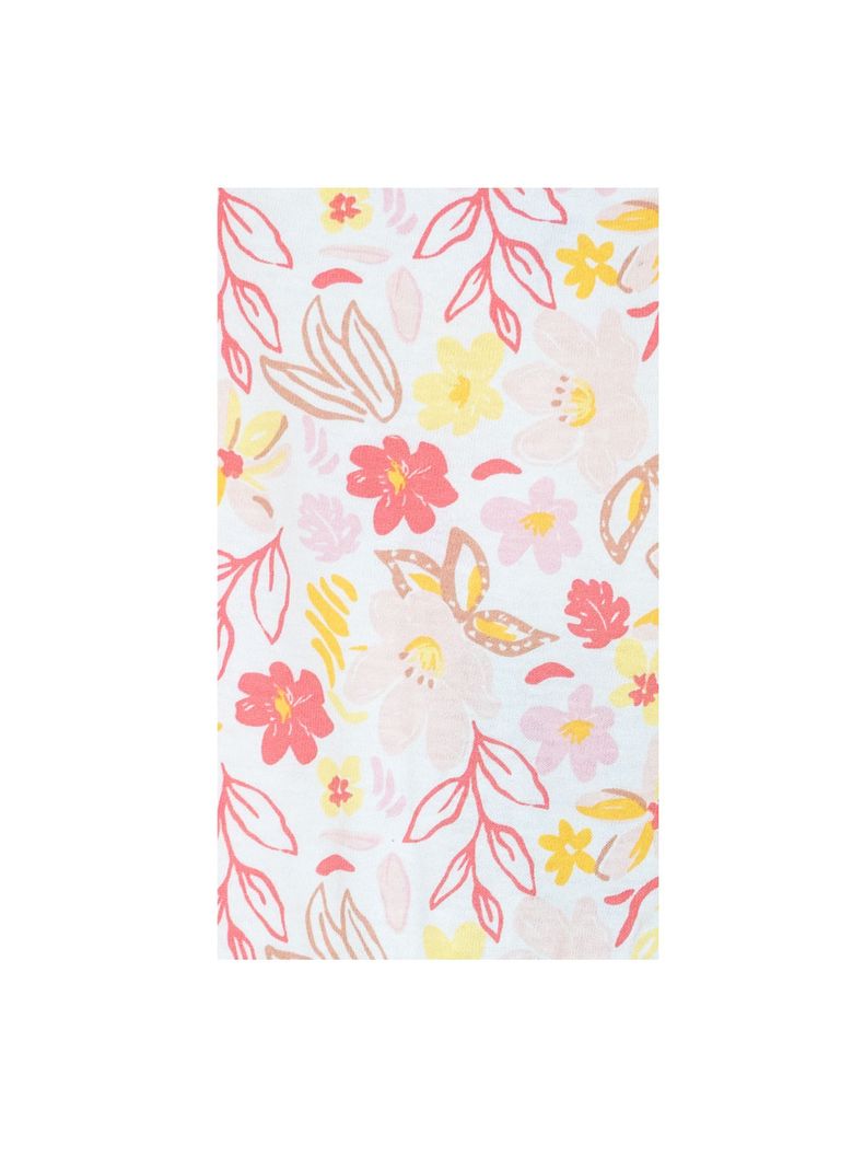 Enterito Baby Girl Floreado Blanco Pumucki-1