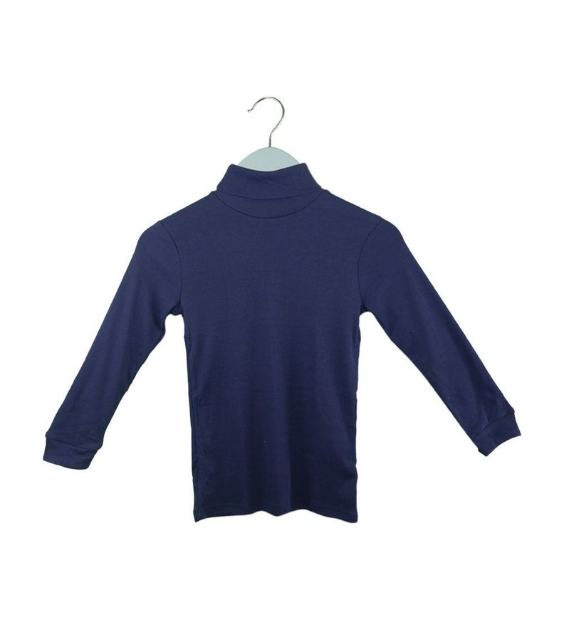 Beatle De Algodón Cuello Alto Azul Pumucki-1