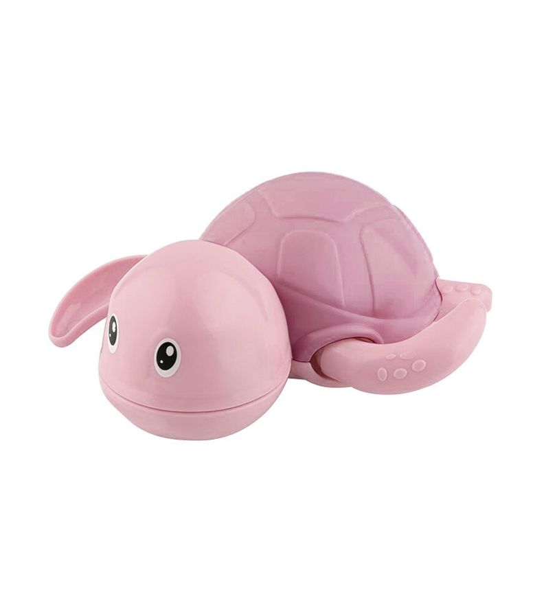 Termómetro Bañera Tortuga Rosado-0