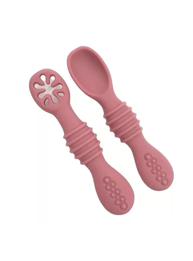 Set Cucharas De Silicona para Bebé Pumucki-1