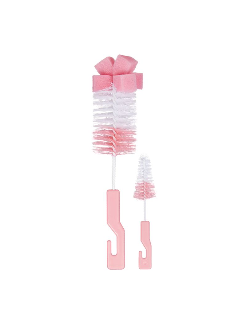 Set de Cepillos Limpia mamadera Rosado Pumucki-1