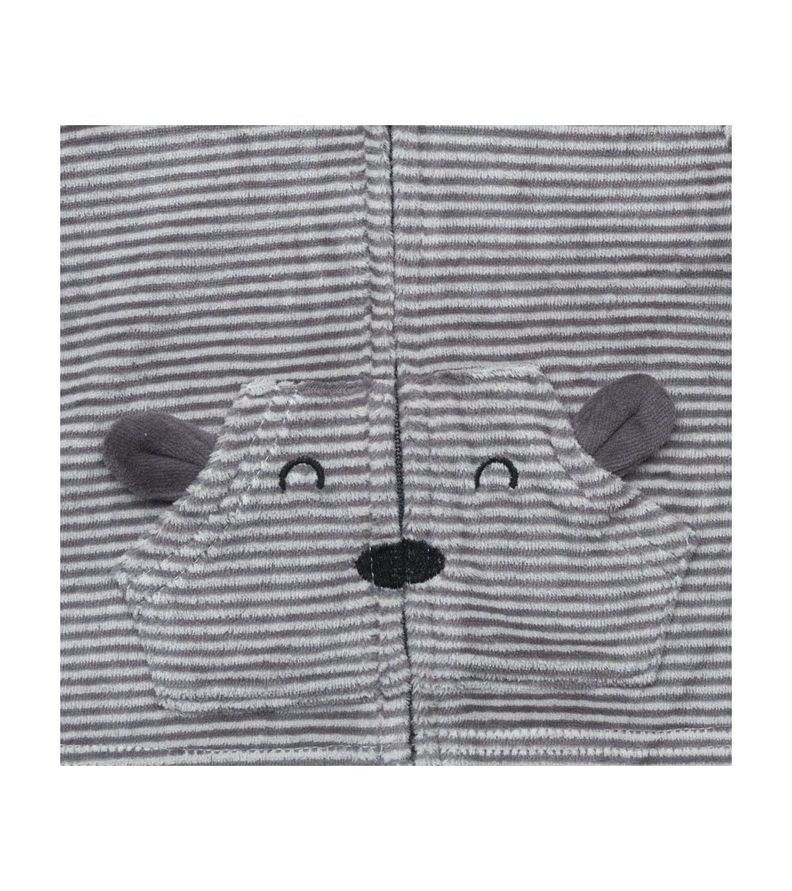 Conjunto de Plush Grey Bear para Bebé Pumucki-1
