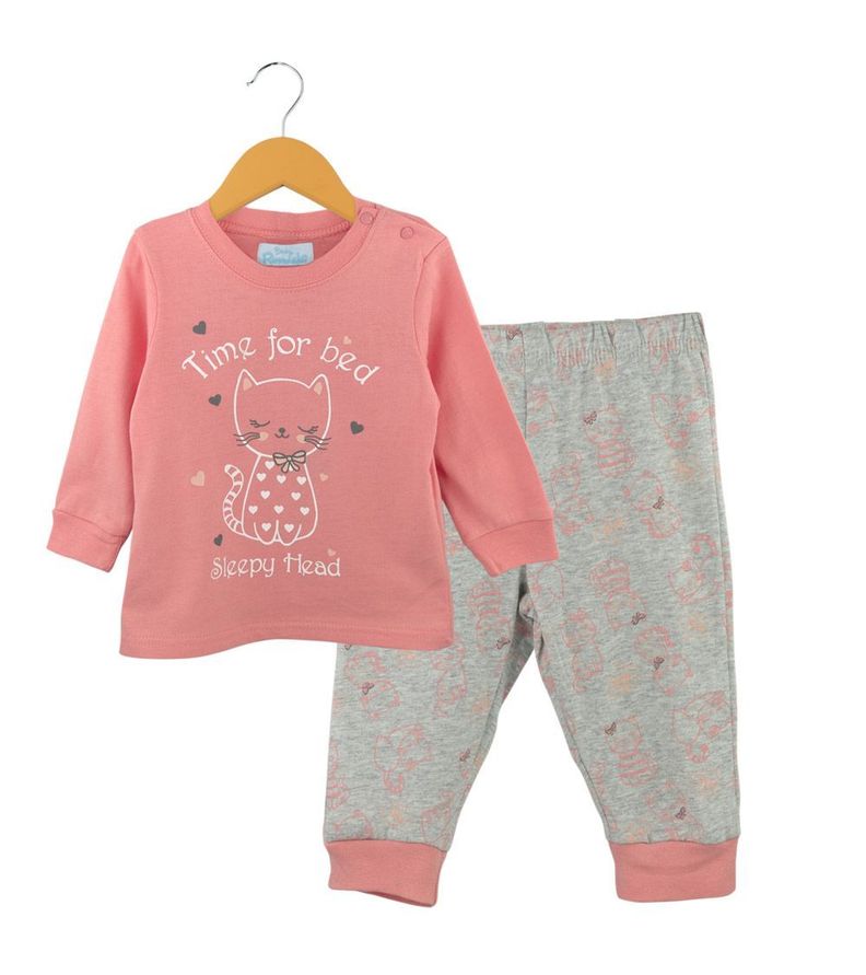 Pijama De Algodón Niña Pumucki -0