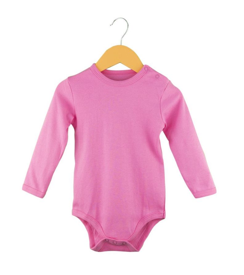 Set 3 Bodys Lisos de Algodón para Bebé Niña Pumucki-3