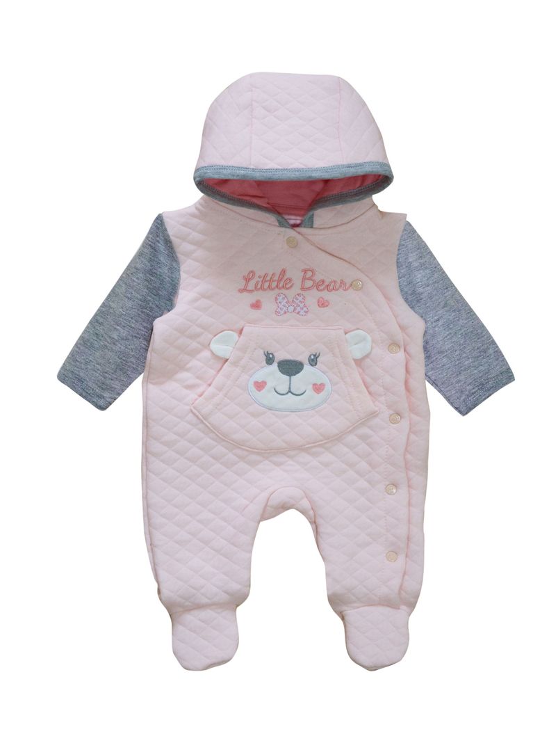 Enterito de Algodón Quilted Niña Little Bear Pumucki-1