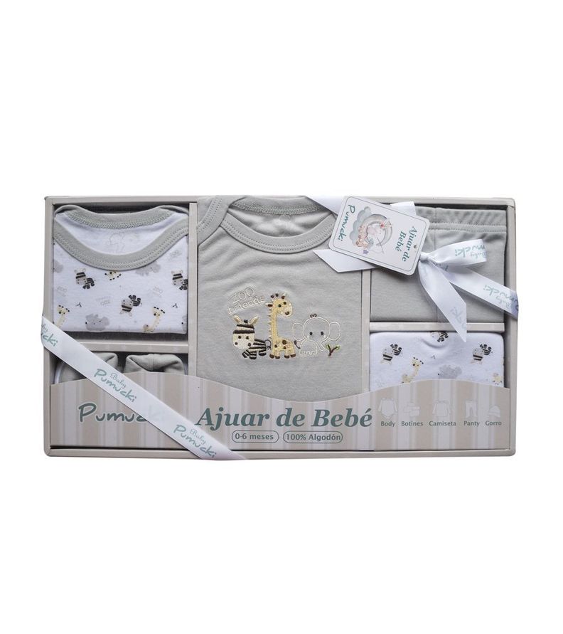 Ajuar Ropa Interior Gris Pumucki -1