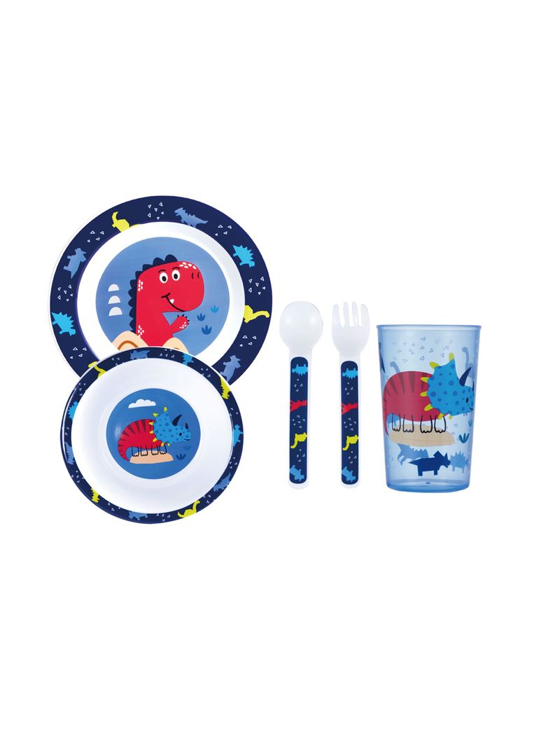 Set de Vajilla Infantil 5 Piezas Niño Pumucki-1