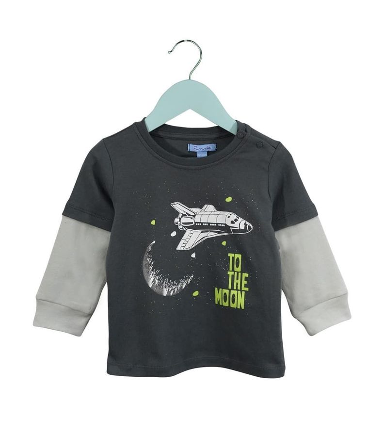 POLERA MANGA LARGA NIÑO SPACIAL-0