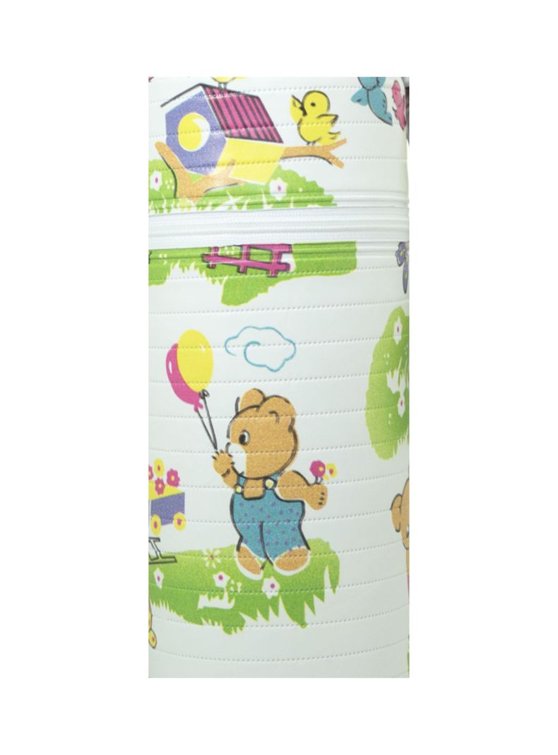 Termo Porta Mamadera Blanco Niña Pumucki-1