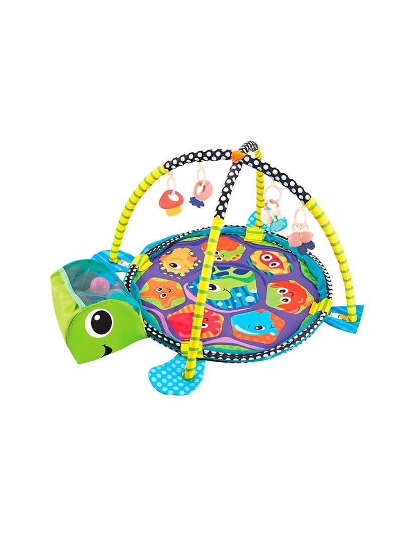 Gimnasio Y Piscina de Pelotas Multicolor-1