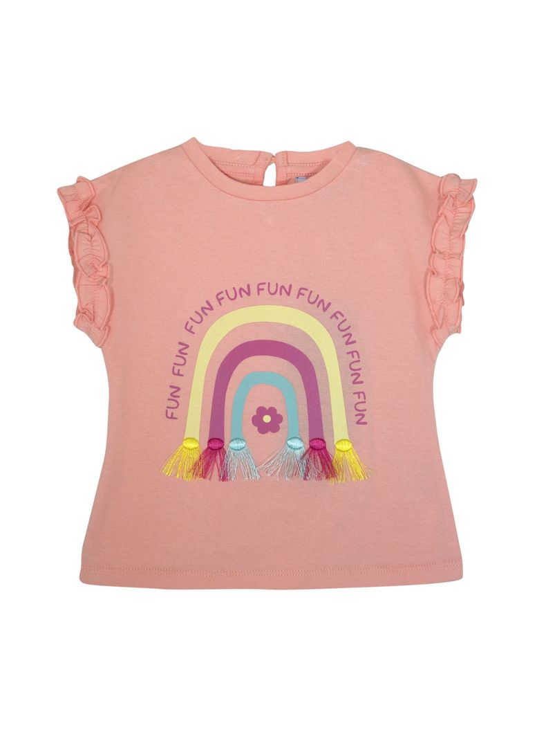 Polera Arcoíris Fun Rosa Pumucki-0