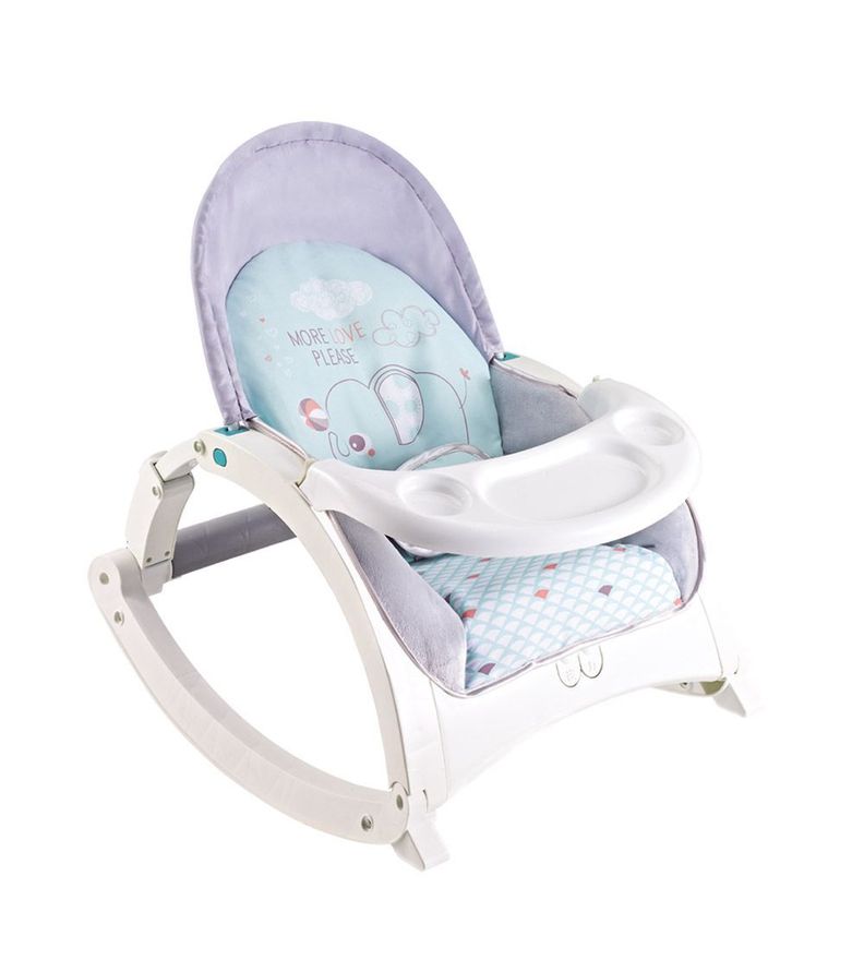 SILLA MUSICAL VIBRADORA Y CON BANDEJA PARA COMER C-0