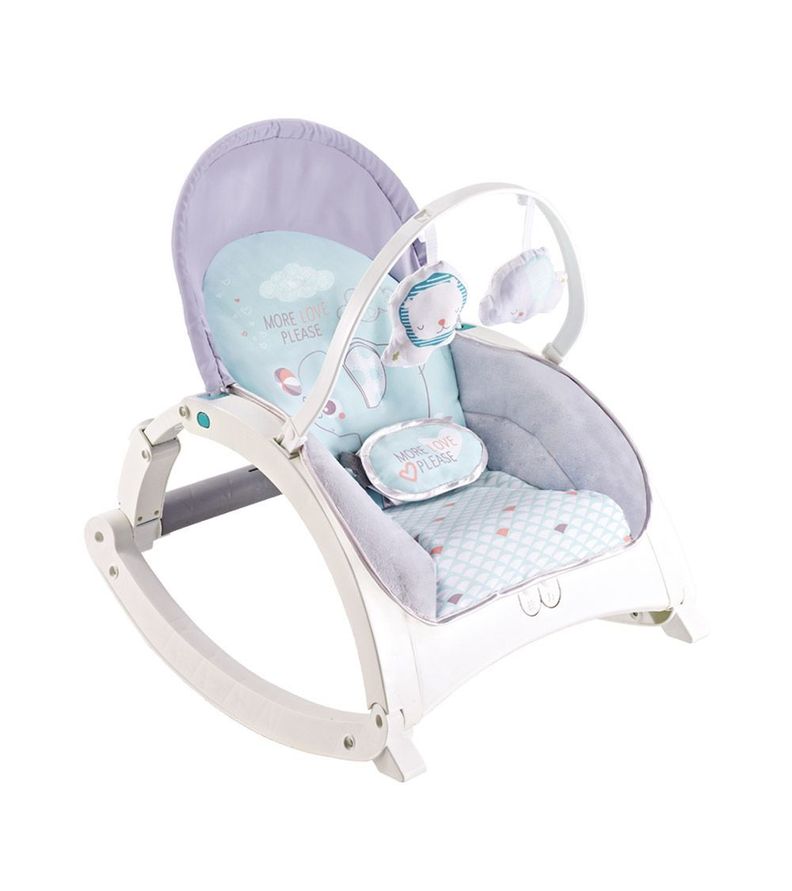 SILLA MUSICAL VIBRADORA Y CON BANDEJA PARA COMER C-1