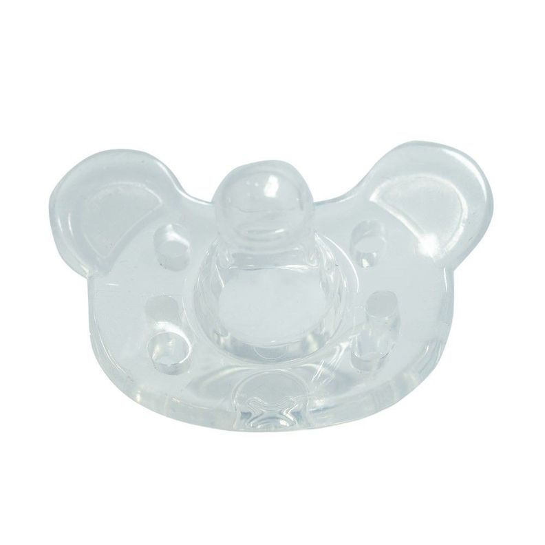 Chupete de Silicona Fashion Transparente Pumucki-0