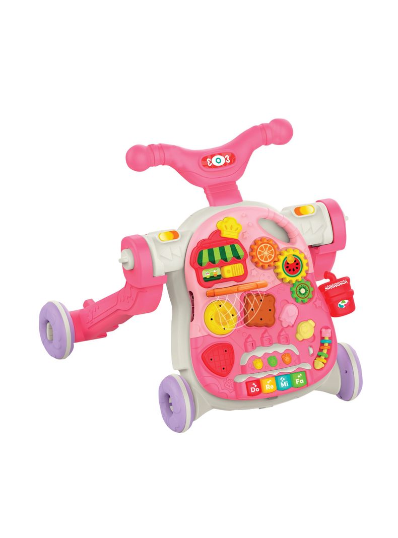 Andador Multifuncional 4 en 1 Rosado-1