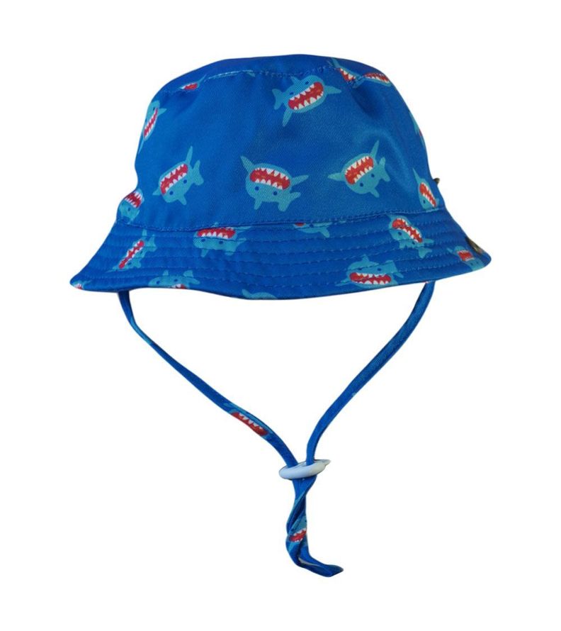 Gorro Estampado Tiburón con Broches Talla L para Bebé Pumucki-0