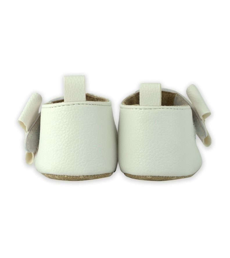 Zapatos White Bow para Bebé Pumucki-2