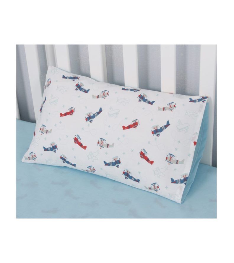 Almohada para Bebé Celeste Aviones Pumucki-1