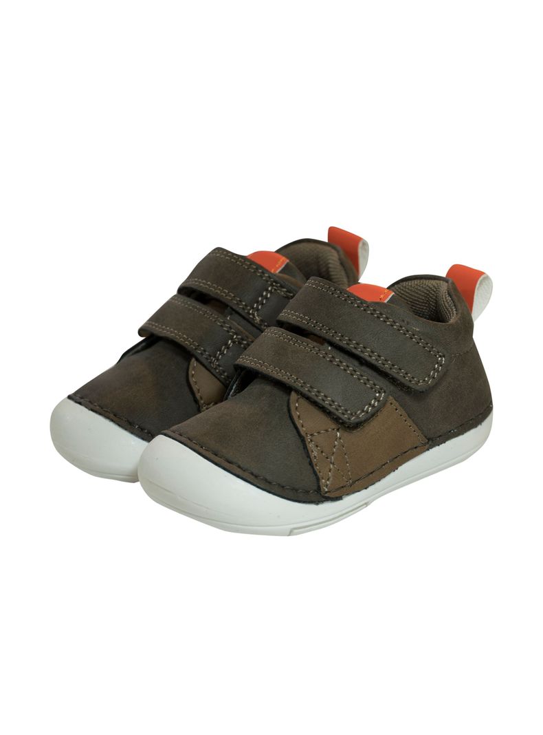 Zapato Gateador con Velcro Niño Café Pumucki-1