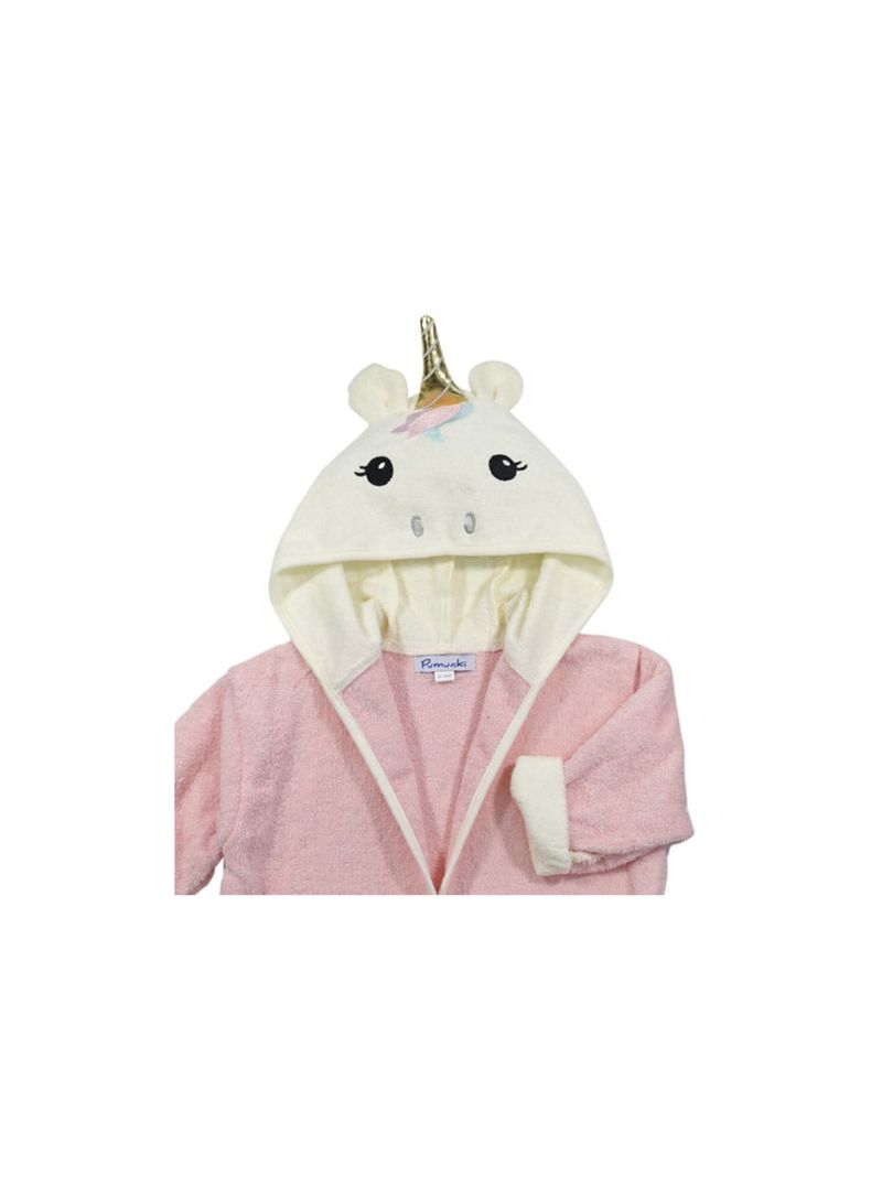 Bata de Baño Rosada Unicornio para Bebé Pumucki-1