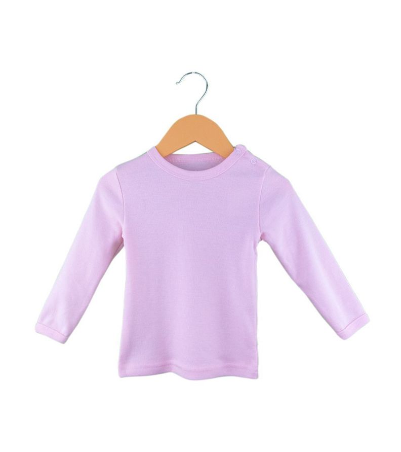 Set de Tres Camisetas Lisas de Algodón para Niña Pumucki-2
