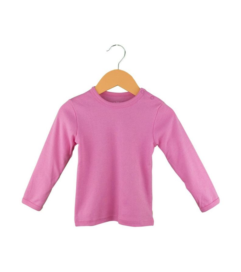 Set de Tres Camisetas Lisas de Algodón para Niña Pumucki-3