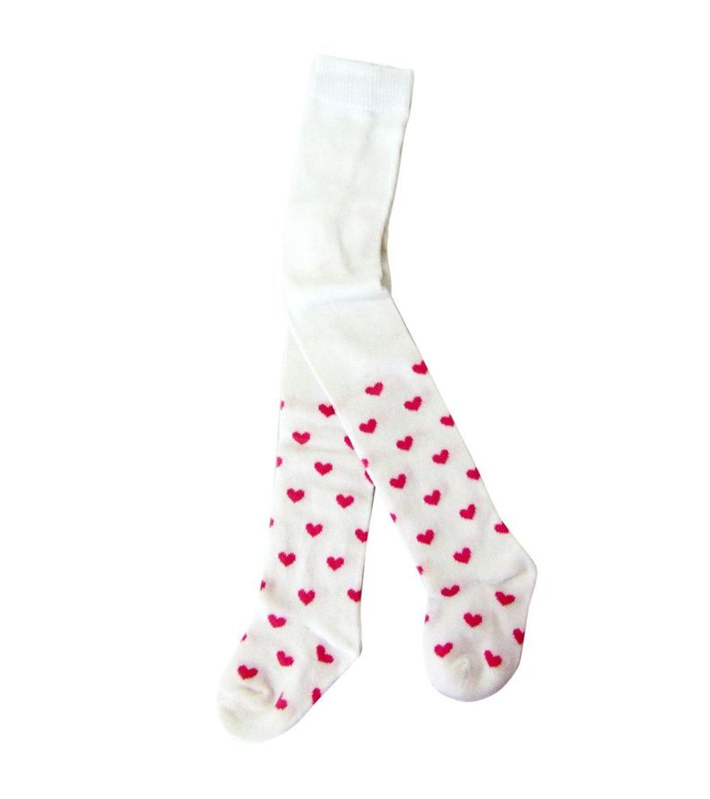 Panty de Lana Niña Corazones Pumucki-0