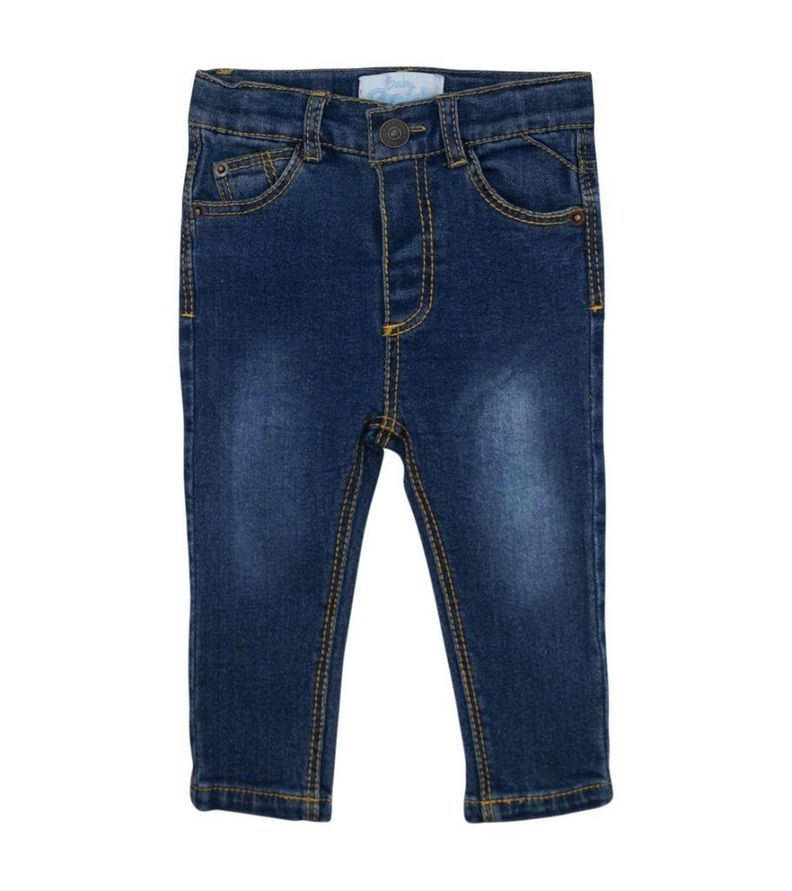 Jeans Azul Oscuro Bebé Pumucki-0