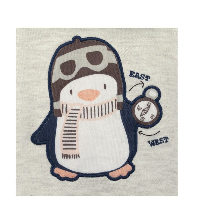 Enterito de Algodón Pingüino para Bebé Pumucki-1