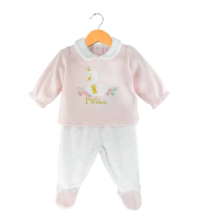 Conjunto de Plush Rosado Cisne Pumucki-0