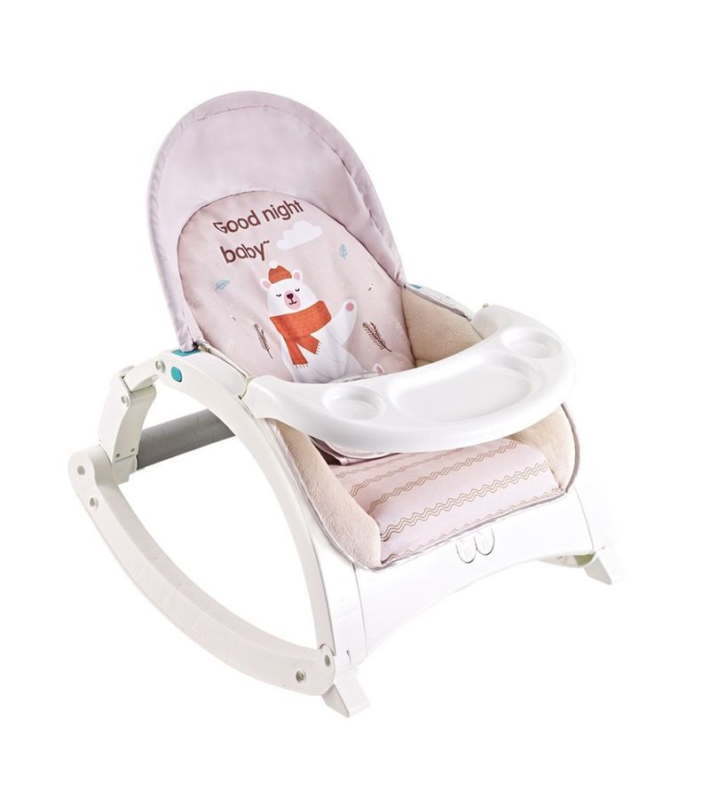 SILLA MUSICAL Y VIBRADORA CON BANDEJA PARA COMER R-0