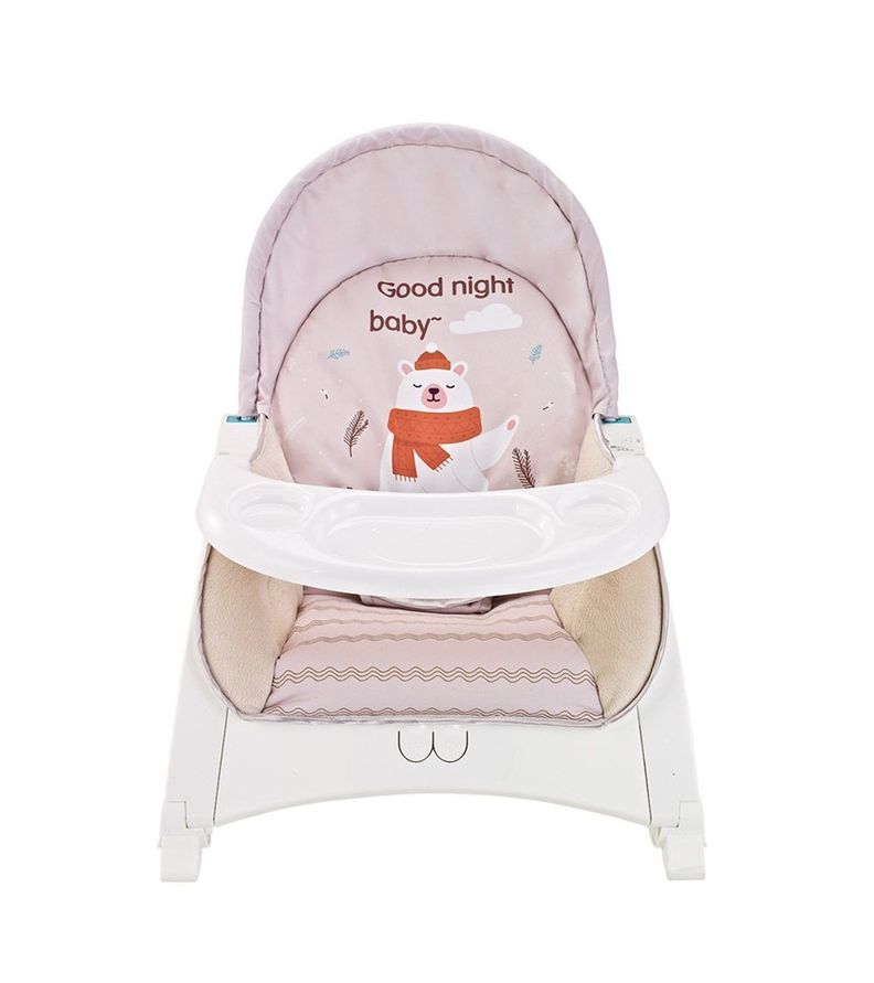 SILLA MUSICAL Y VIBRADORA CON BANDEJA PARA COMER R-1