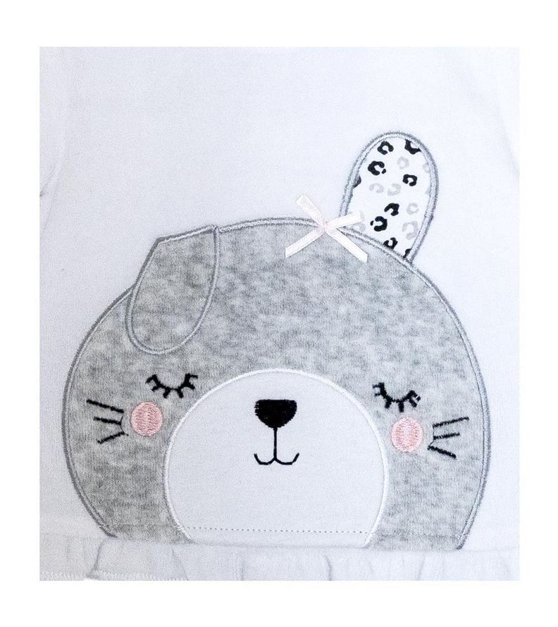 Conjunto de Plush y Algodón Conejita para Bebé Pumucki-1