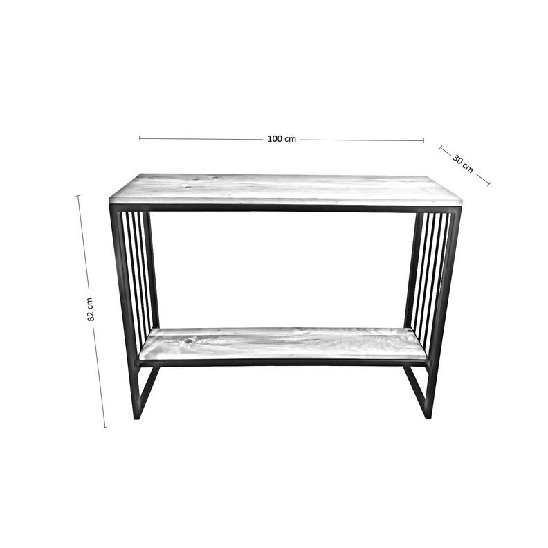 Mesa de arrimo de roble Cardona M-4