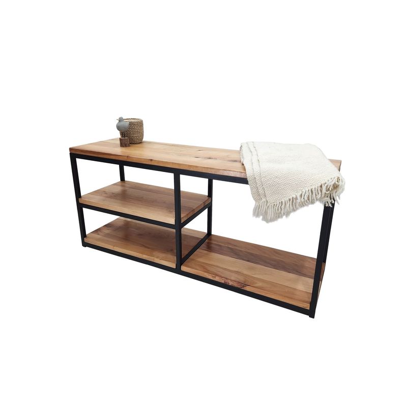 Mesa auxiliar de roble Asturias M-1