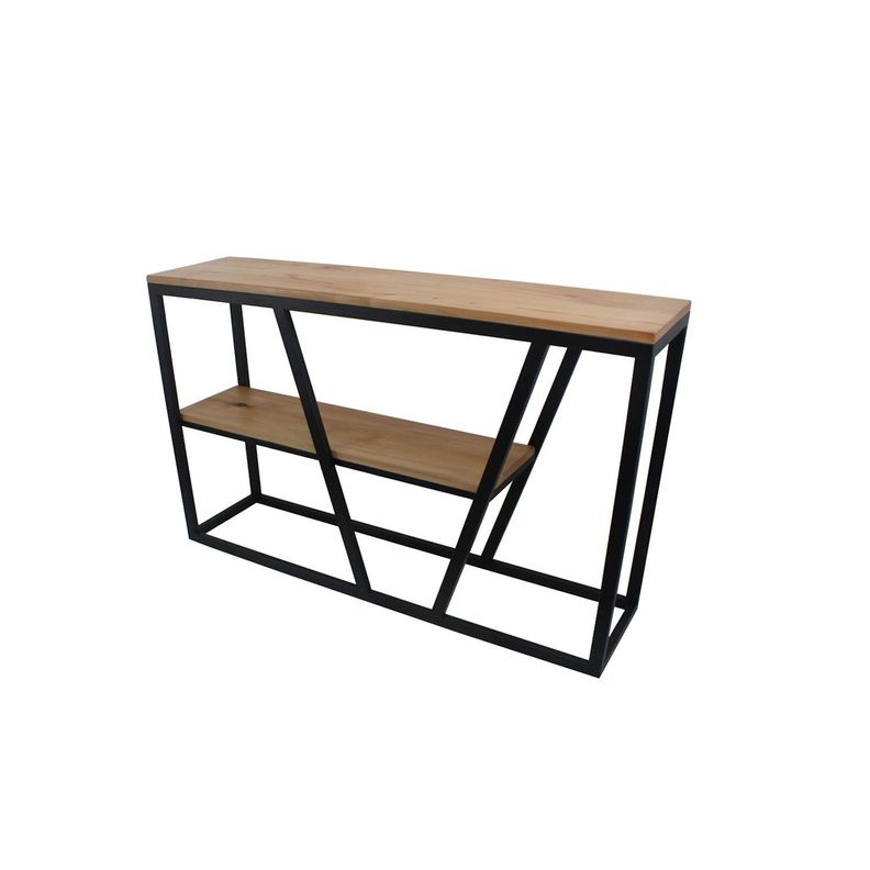 Mesa arrimo de roble Morella L-0