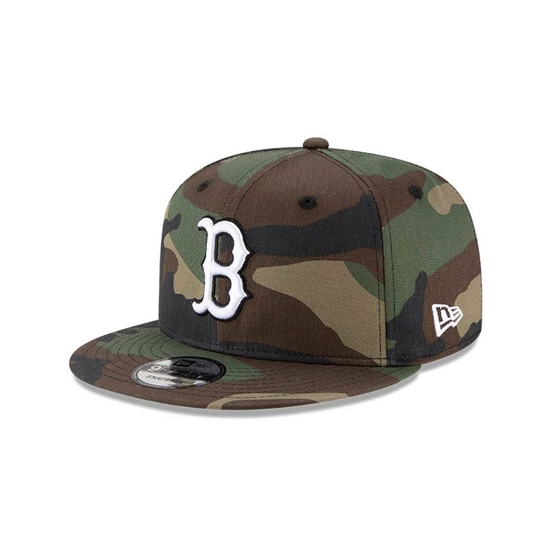 Snapback New Era MLB Basic Snap 950 Boston Camo-0